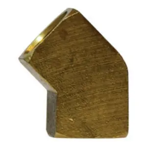 45 deg Elbow, 1/2 in FIP x 1/2 in FIP, 0.94 in, Brass