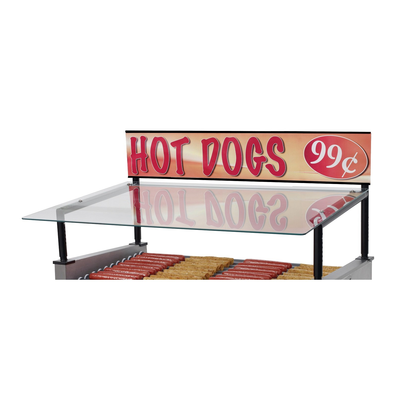 Star 50SG-G Grill-Max Sneeze Guard Tempered Glass Canopy