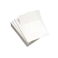 8.5 X 11 20# 92 BRIGHT MICRO-PERF AT 3-2/3" COPY PAPER, 500/RM 5 RMS/CS  851032