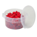 Cambro Translucent 2 qt. Round Food Storage Containers