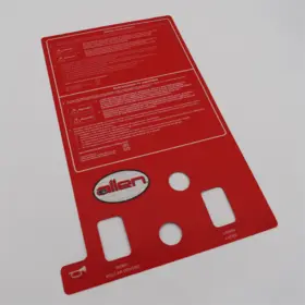 DECAL, TOP PANEL 2 TRACK BUGGY
