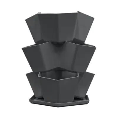 3-Tier Stackable Planter