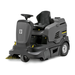 Karcher KM 90/60 R Bp Adv ride-on sweeper, front quarter view