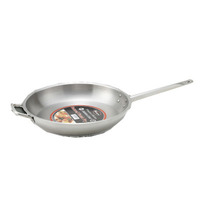 Winco SSFP-12 12" Stainless Steel Fry Pan