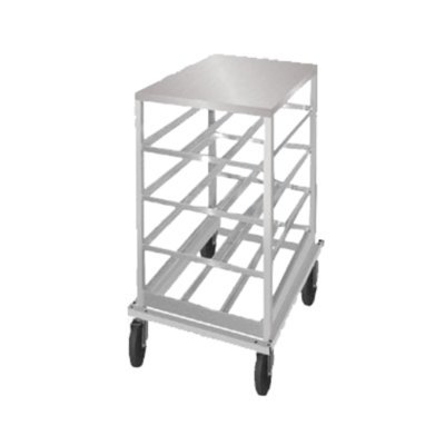 Advance Tabco CRSS10-72 Can Rack Low-Profile Mobile Design w/ St