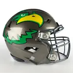 Oversized Half Helmet Football Helmet Decals