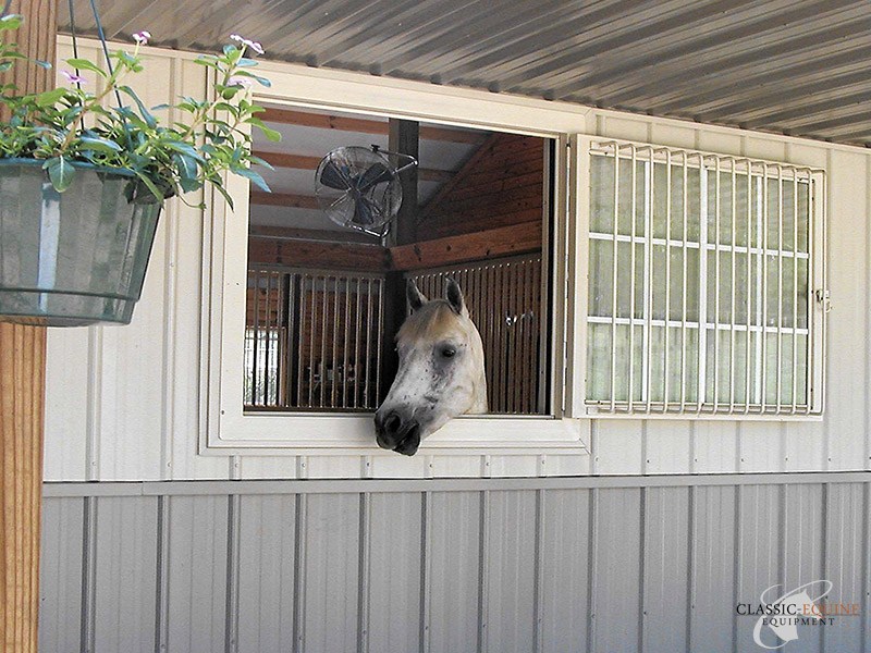 Hinged Barn Windows Classic Equine Equipment
