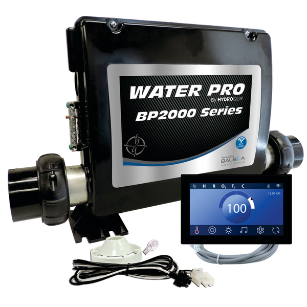 Water Pro BP2000 Series Retro Fit Spa Control 5.5kW Fixed Heater SpaTouch3+ Panel 50-BP2-S3P-55