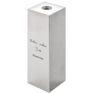 STARRETT SC 3.000 A1 Square Croblox Gage Block - 3.000 In., Grade A1