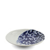 Plate Blue & White Cat Burglar 6.5"