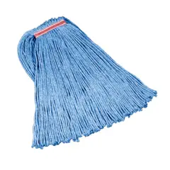16 OZ WET MOP, BLUE, CUT END, RUBBERMAID PREMIUM, 12/CA   F516-BL