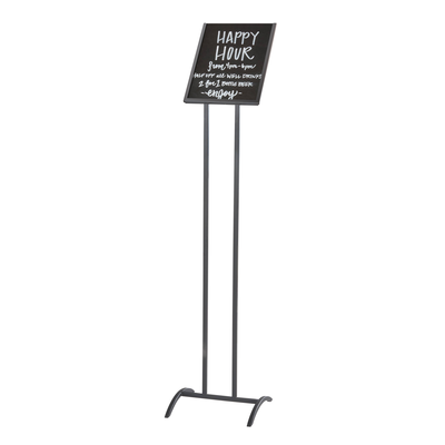 Cal-Mil 4091-811-13 10"W x 11"D x 43-1/2"H OAL Sign Holder