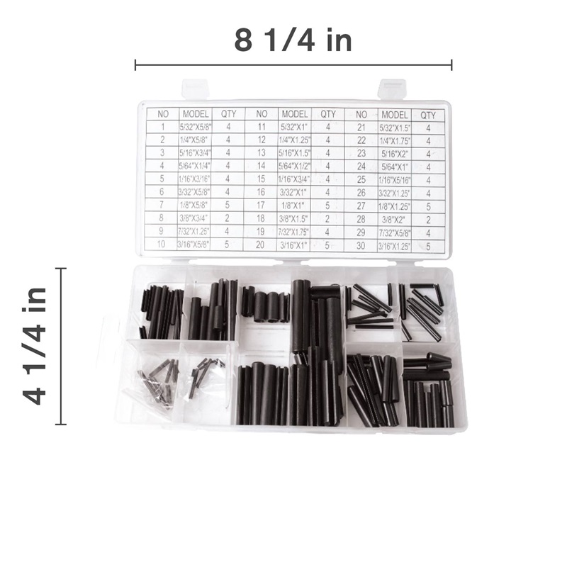 Braber Equipment Roll Pin Assortment Kits