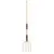 MANURE FORK 5 TINE LONG HANDLE