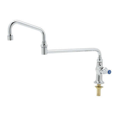 T&S Brass B-0255-18DJX-CR Single Pantry Faucet Deck Mount