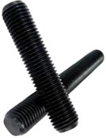 1" - 12 X 6" FULLY THREADED STRAIGHT ROD SAE J429 GR 8 PLAIN
