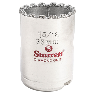 STARRETT KD0156-N 1-5/16'' (33mm) Diamond Grit Hole Saw