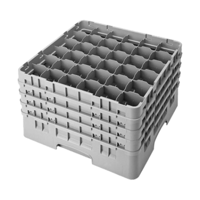 Cambro 36S800163 Camrack Glass Rack with 4 Extenders