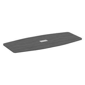 PL236T 43X95 BOAT SHAPE TOP ONLY- COASTAL GRAY