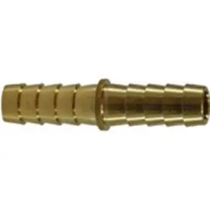 Splicer, 1/8-in Hose x 1/8-in Hose, Brass