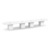20' Classic Boat Shape Conference Table with Cube Base - White
