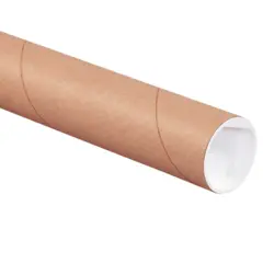 2 X 20" KRAFT TUBE WITH CAPS 50/CS  P2020K