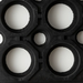 Notrax T30S0310BL 3' x 10' Black General Purpose Non-Slip Mat