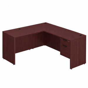 CLALD4042 72"x66" Classic L-Shape Desk - Mahogany