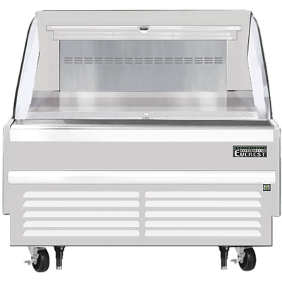 Everest EOMH-48-W-35-S Open Air Merchandiser 2-Tier Shelf Riser, 115v, NSF - 7.3 cu. ft.