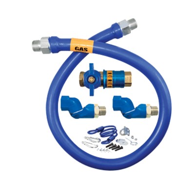 Dormont Manufacturing 16100KITCF2S60 Dormont Blue Hose Moveable Gas Connector Kit 1" Dia.