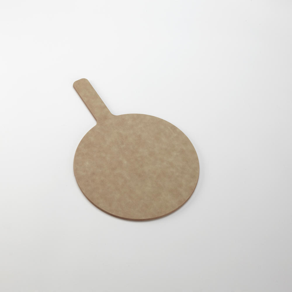 Round Pressed Wood Pizza Peels - Natural