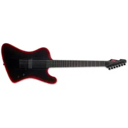 PHOENIX-7 BARITONE BLACK METAL BLACK RED BURST SATIN