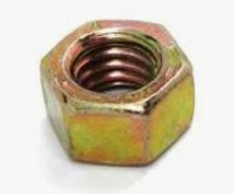 3/8" - 24 FINISHED HEX NUT SAE J995 GR 5 ZINC YELLOW