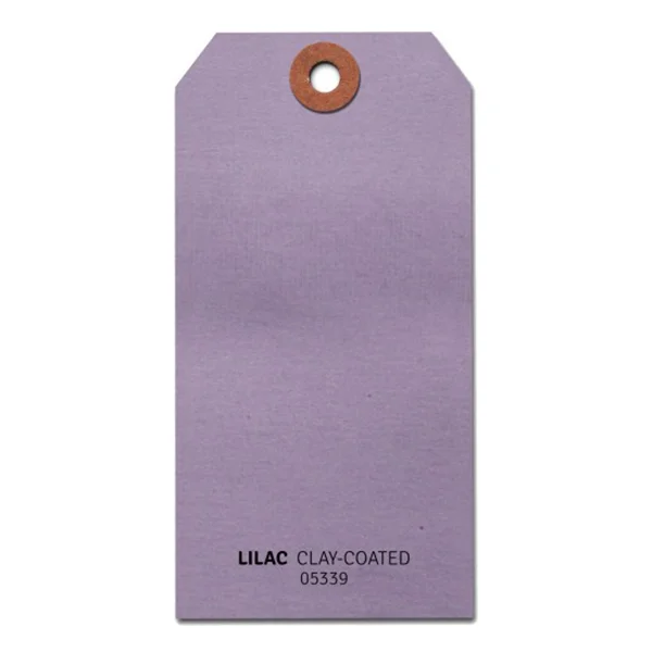 #3 Cardstock Tag - Lilac