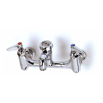 T&S Brass B-0674-BSTP Service Sink Faucet 8" Centers