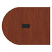 PL137T HALF RACE TRACK SHAPE 60x47 TOP- CHERRY