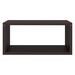 PL9997 COMPOSE END TABLE CUBE- ESPRESSO