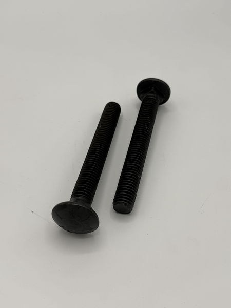5/8" - 11 X 5 1/2" SQUARE NECK ROUND HEAD BOLT FULLY THREADED SAE J429 GR 8 PLAIN