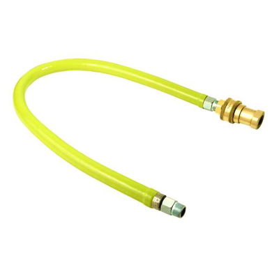 T&S Brass HG-6C-48 Safe-T-Link Gas Connector Hose 1/2" Connection
