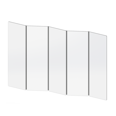 Cal-Mil 22144-72 24"W x 25"D x 72"H Panel