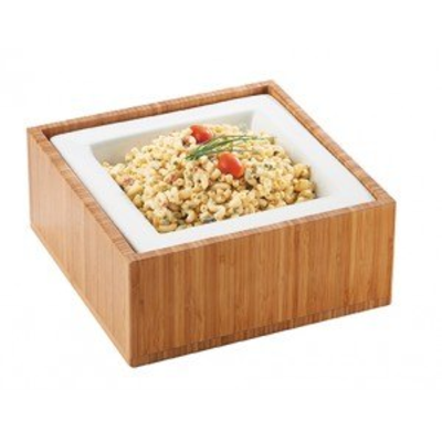 Cal-Mil 3367-99 12"W x 12"D x 4-1/2"H Madera Cold Concept Base