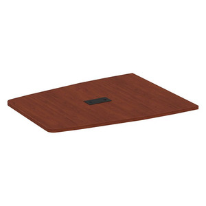 PL237T HALF BOAT SHAPE 47x60 TOP- CHERRY