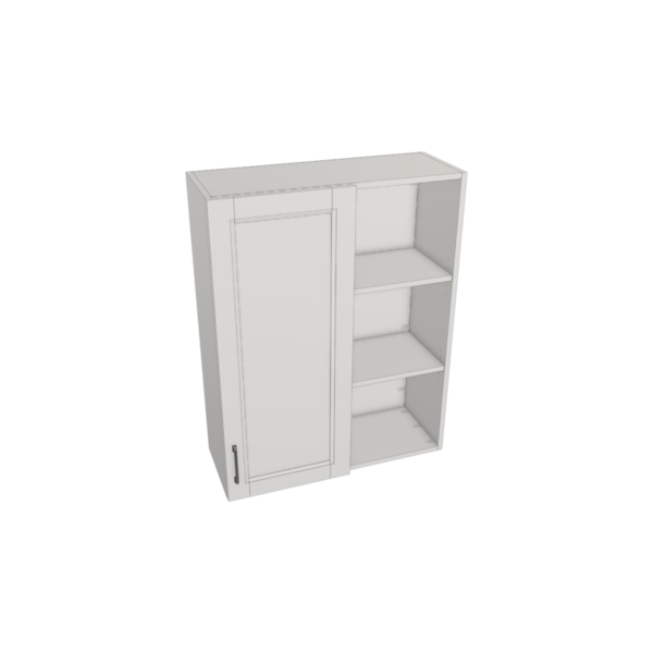 Vail Pure White Box   Wall Blind Corner Kit - 33"x 42"x 13"