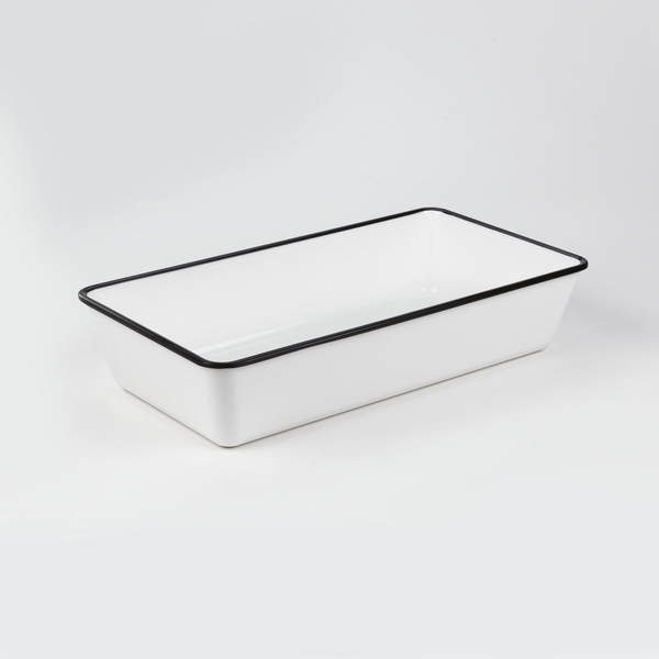 Rimmed Melamine Bowls & Platters