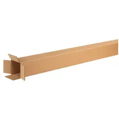 4 X 4 X 60 ECT32 CORRUGATED CARTON, 25/BD