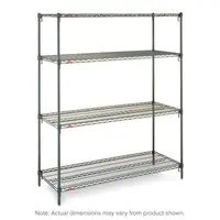 Metro A436K3 Super Adjustable Super Erecta Starter Shelving Unit 36"W X 21"D X 6