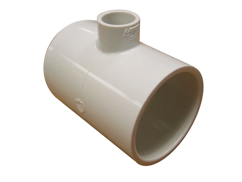Allied Innovations PVC FITTING TEE 2" SLIP X 2" SLIP X 1/2" SLIP