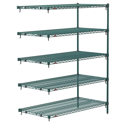 Metro 5AA557K3 Super Adjustable Super Erecta Add-On Shelving Unit 48"W X 24"D X 74"H