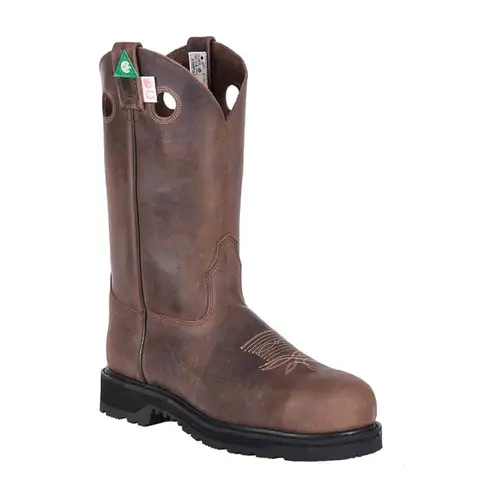 CANADA WEST 5297 -  Men's 12" 3E CSA Crazy Goucho CSA Boot - Brown