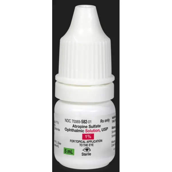 Atropine 1% 5mL Somerset NDC 70069058201